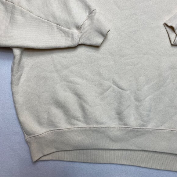 All Saints Sweatshirt Men's S Beige Hope Springs Crewneck Pullover - Picture 6 of 11